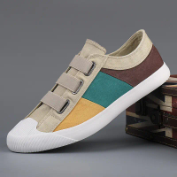 Compatible 2025 Autumn Men's Shoes New Trendy Shoes Men's Canvas Shoes Korean Version Versatile Tren