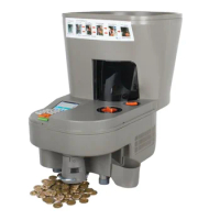 High speed Coin Counting Machine Money Professional Dollar Counter Machine Automatic Coin Sorter Wrappe