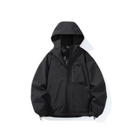 潮牌戶外運動防風三合一衝鋒衣輕薄羽絨服男女款搖粒絨外套