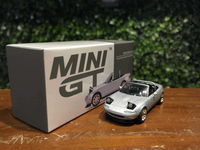 1/64 MiniGT Mazda Miata MX-5 NA Tuned Silver MGT00407L【MGM】