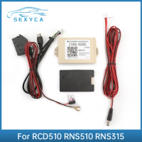 RNS510 RCD510 RNS315 MIB Radio Aftermarket Rearview Camera CVBS to RGB Signal Converter Adapter 26 Pin for VW Jetta MK5/6 Passat