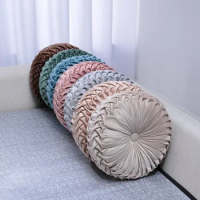 Round Seat Back Cushion Throw Pillow Home Decorative Floor Pillows for Living Room Chair Couch Sofa Almohadones Decorativos