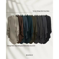 French Khimar / FK Daily Oval (Thuba anti UV by Sultan)
