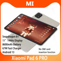 Xiaomi Mi Pad 6 Pro 128GB 256GB 512GB Tablet Snapdragon Tablets 6 Pro 11'' 2.8K Screen 67W Charging 8600mAh Battery