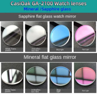 GA2100 GAB2100 Sapphire glass For G-SHOCK CasiOak GA-2100 GA-B2100 Casio Watch Mirror Replacement Accessories Glass Lenses