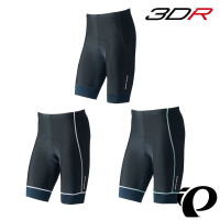 【PEARL iZUMi】涼感抗UV男短車褲 黑線條 220-3DR-1 20(抗UV/吸汗/抗菌防臭/單車/運動/自行車)