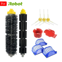 For iRobot Roomba Vacuum Cleaner Parts Main Brush Side Brush Air Filter HEPA 600 610 620 621 625 630 631 650 651 660 671 680 690
