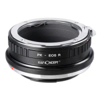 K&amp;F Concept PK-EOS R for Pentax K PK Mount Lens to Canon EOS RF camera EOS R5 R6 R7 Lens Adapter