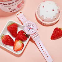 CASIO 卡西歐 Baby-G 莓果冰淇淋手錶 送禮推薦 BA-110PI-4A