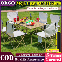 Meja Kursi Lipat Outdoor Set Camping Set Meja Lipat Outdoor Dan Kursi Lipat Portable