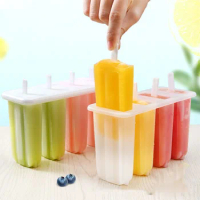 Popsicle Mold Lollipop Ice Ball Mold with Lid for Home Ice Cream Mold DIY Homemade Ice Stick Frozen Ice Hockey Model Household