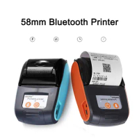 Thermal Receipt Printing 58mm Portable Receipt Printer PT210 USB Bluetooth Support Loyverse Android Windows System