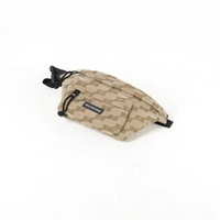 Tas BALENCIAGA BB MONOGRAM JACQUARD BROWN WAIST BAG 100% ORIGINAL 32X15X8CM