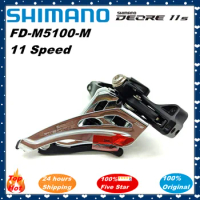 Shimano Deore M5100 Front Derailleur 22 Speed High Clamp Mountain Bike Front Derailleur FD-M5100 2x11s 22s Biycle Derailleur