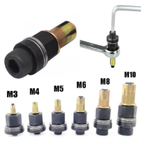 1pcs Hand Rivet Nut Gun Head Nuts Adapter Tool Riveter Tool Accessory For Nuts Optional Model M3 M4 M5 M6 M8 M10