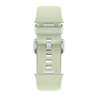 Watch Fit 3 สมาร์ทวอทช์ (43mm., ตัวเรือนสีเงิน, สายสีเขียว)