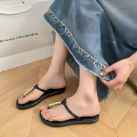 QHBB Sandal Baim Wanita Sandal Jepit Wanita Karet Jelly Import Kekinian Sandal Terbaru Mutiara Fashi