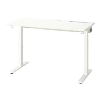 MITTZON 書桌/工作桌, 白色, 120x60 公分