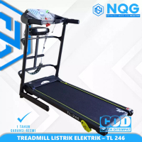 Total Health gym TOTAL GYM - New Alat Olahraga Fitness Walking Pad Treadmill Listrik Elektrik Total TL 246 + Massager