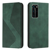 New Magnetic Leather Case na For Huawei P40 Pro P 40 Lite 40Pro 40Lite P40Lite E Pro+ Funda Skin Feel Wallet Cover S Pattern Coq