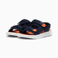 【PUMA】涼鞋 女鞋 大童 運動 EVOLVE SANDAL JR 藍橘 39044912
