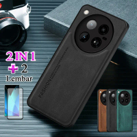 Casing 2-in-1 yang cocok untuk Infinix Zero 40 4G dirancang dengan desain luaran berbahan kulit mode