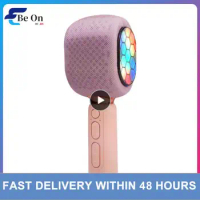 Portable Speaker Mini Mobile Mic Micro For Home System Machine Singing Artifact Audio Integrated Karaoke For Kids Microphone