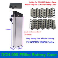 DCH009 Box Folding Mate eBike Battery Case ALX009 DCH-009 Fit 65PCS 18650 Cells 13S 5P Nickel Strip 48V 13S 30A BMS For DIY