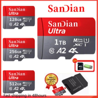 Original Memory SD Card 256GB 512GB Micro TF Flash Card Class10 128GB High Speed Video Card for smrtphone/PC/Camera/MP4 2024
