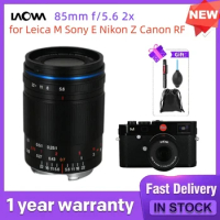 Venus Optics Laowa 85mm f/5.6 2x Camera Lens for Leica M Sony E Nikon Z Canon RF Ultra Macro APO Camera Lens