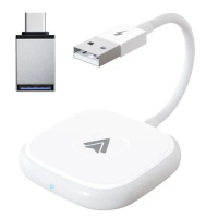 Wireless Android Auto Adapter, Wireless Android Auto Dongle, Android Auto Wireless Adapter, Plug &amp;