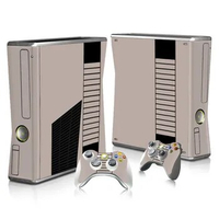 Skin Sticker Protector for Microsoft Xbox 360 Slim and 2 Controller Skins Stickers for video games