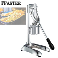 Mashed Long Potatoes Fried Chip Extruders Super Long French Fries Maker Machine Manual Long Potato Making Machine