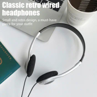 Fashion Vintage Retro Classic Headset 80s for Sony Panasonic CD MD Walkman MP3 Shooting Pose Model Headphone for Xiaomi Samsung