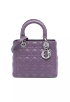 Dior 二手 Dior 中羊皮 Cannage Lady Dior 手袋