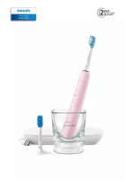 Philips Philips DiamondClean 9000 Sonic Electric Toothbrush with app - Pink HX9912/36