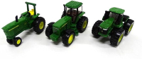 ERTL Iron John Deere Tractor Toys - 1:64 Scale-รวม9620R 4020และ4960ของเล่นรถแทรกเตอร์-Die-Cast John