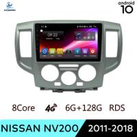 ANTWINS Android 10 Car Radio Stereo Multimedia Player with Touch Screen Bluetooth Apple Play for Nissan NV200 2011-2018
