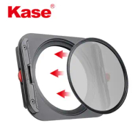 Kase K100 Slim Filters Holder Set with Magnetic Polarizer Filter For 100mm System Square Filters