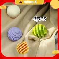 4Pcs Bola Laundry Magic / Reusable Silicone Laundry Ball / Bola Pembersih Pakaian Laundry