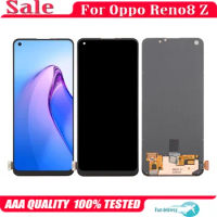 6.43'' AMOLED Original For Oppo Reno8 Z LCD Reno 8 Z 8Z Display Touch Screen Digitizer Assembly