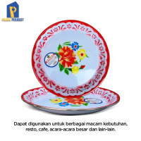 Bulat | Baki Bulat Motif Kng 40 cm