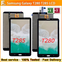 100% Tested LCD For Samsung Galaxy Tab A 7.0 2016 SM-T280 LCD display touch screen Digitizer Assembly For T285 LCD Replacement
