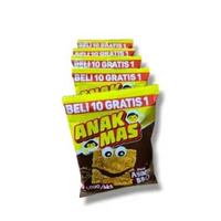 Snack anak mas mie rasa ayam BBQ (1rncng/10pcs)