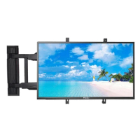 32-85inch Motorized Electric Arm Left and Right Swivel Full Motion TV Wall Lift Remote Control Smart TV Wall Bracket