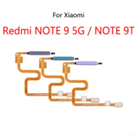 Home Button Fingerprint Scanner Touch ID Menu Return Sensor Flex Cable For Xiaomi Redmi NOTE 9 5G / Redmi NOTE 9T