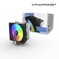 【CRYORIG】快睿 CR401 ARGB CPU散熱器(原廠3年保固/安裝高度15cm/4根熱導管)
