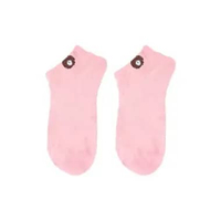 OEM ONE-P32-33 Kaos Kaki Dewasa Pendek Kaus Kaki Wanita Pria Motif Brown / Kaos Kaki Ankle Korea Dai