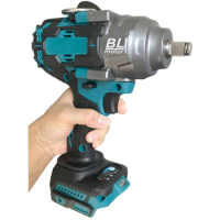 2000N.M High Torque Brushless Electric Impact Wrench 1/2" Cordless Electric Wrench for Makita 18V Battery