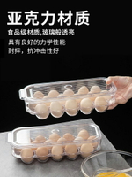 廚房透明亞克力冰箱雞蛋盒家用雞蛋格放雞蛋收納盒分格保鮮